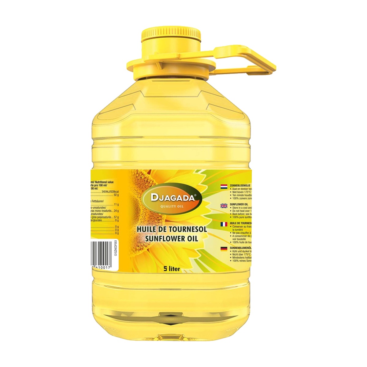 Sunflower Oil packaging view 2